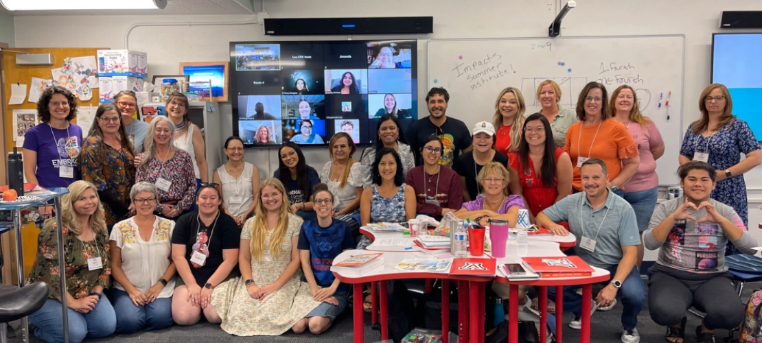 Group Photo Elementary IMPACTS Summer Institute 2023